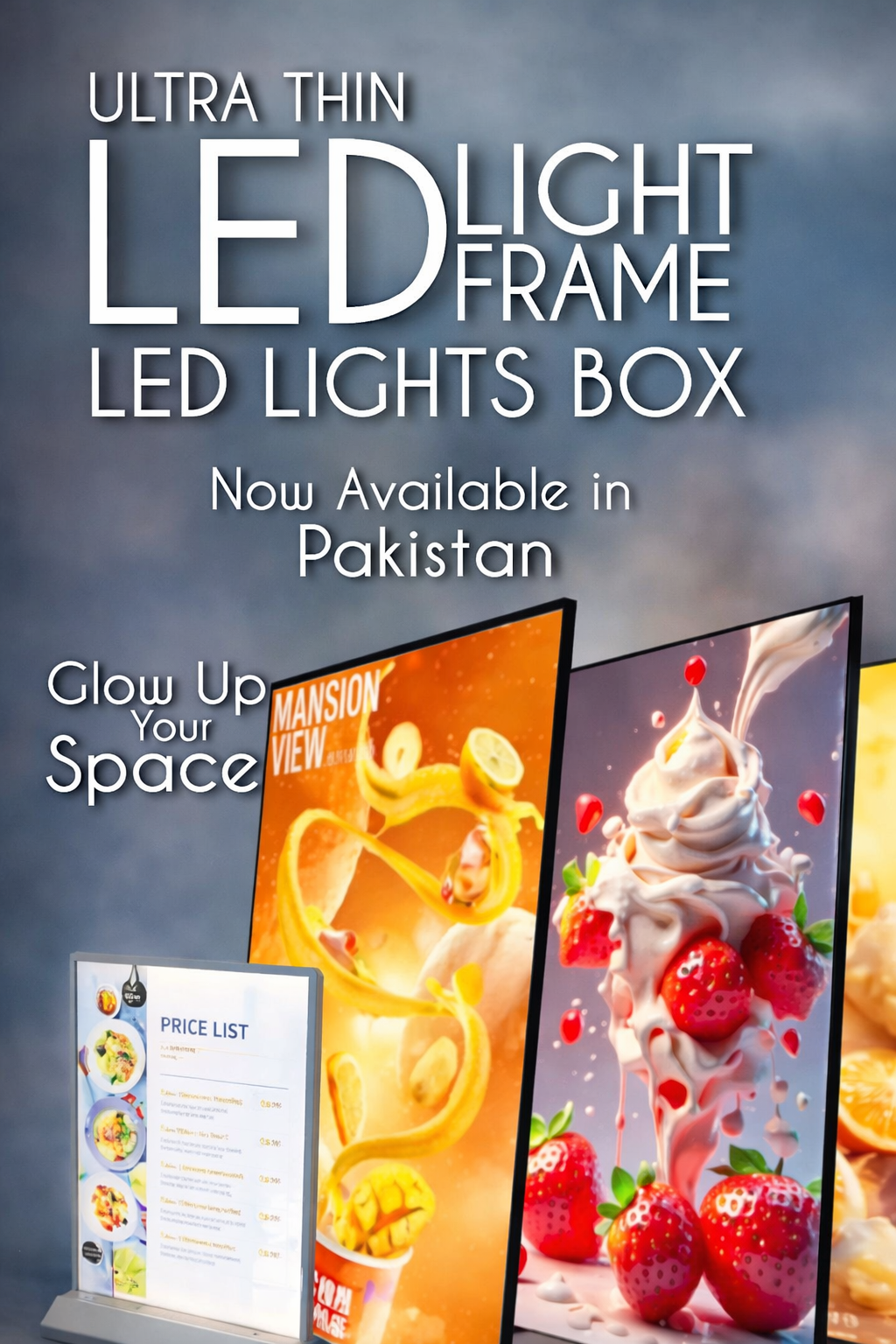 Ultra Thin LED Light Frame Box