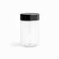 Round Plastic Jar - 370ml