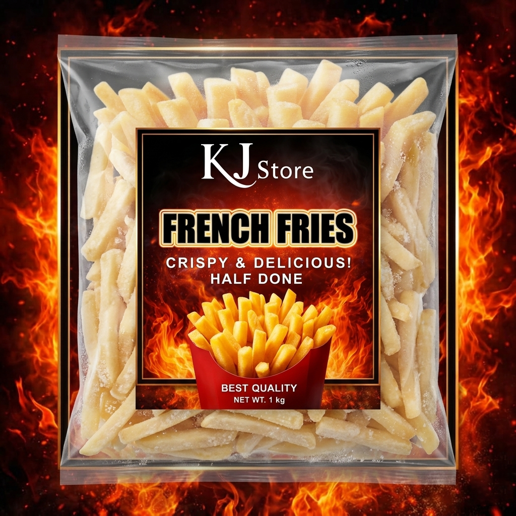 Frozen French Fries (Half Done)