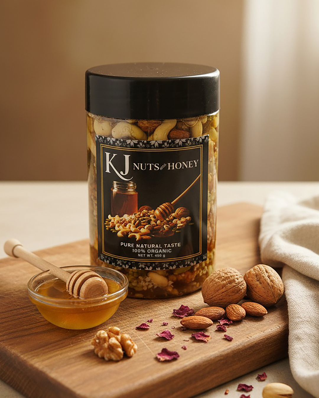Honey with Nuts 450 gram