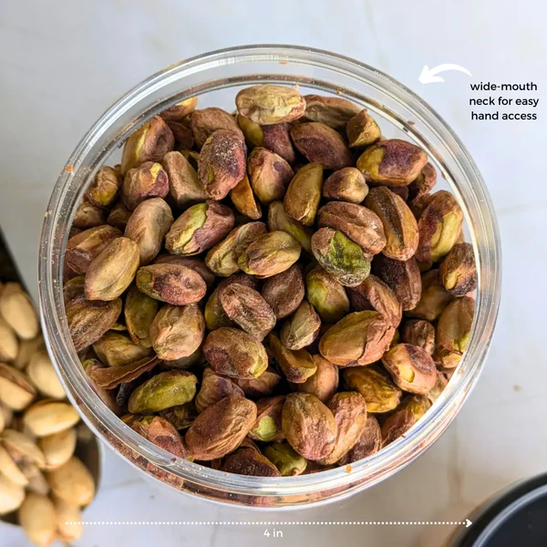 Round Canister Jars - Plastic